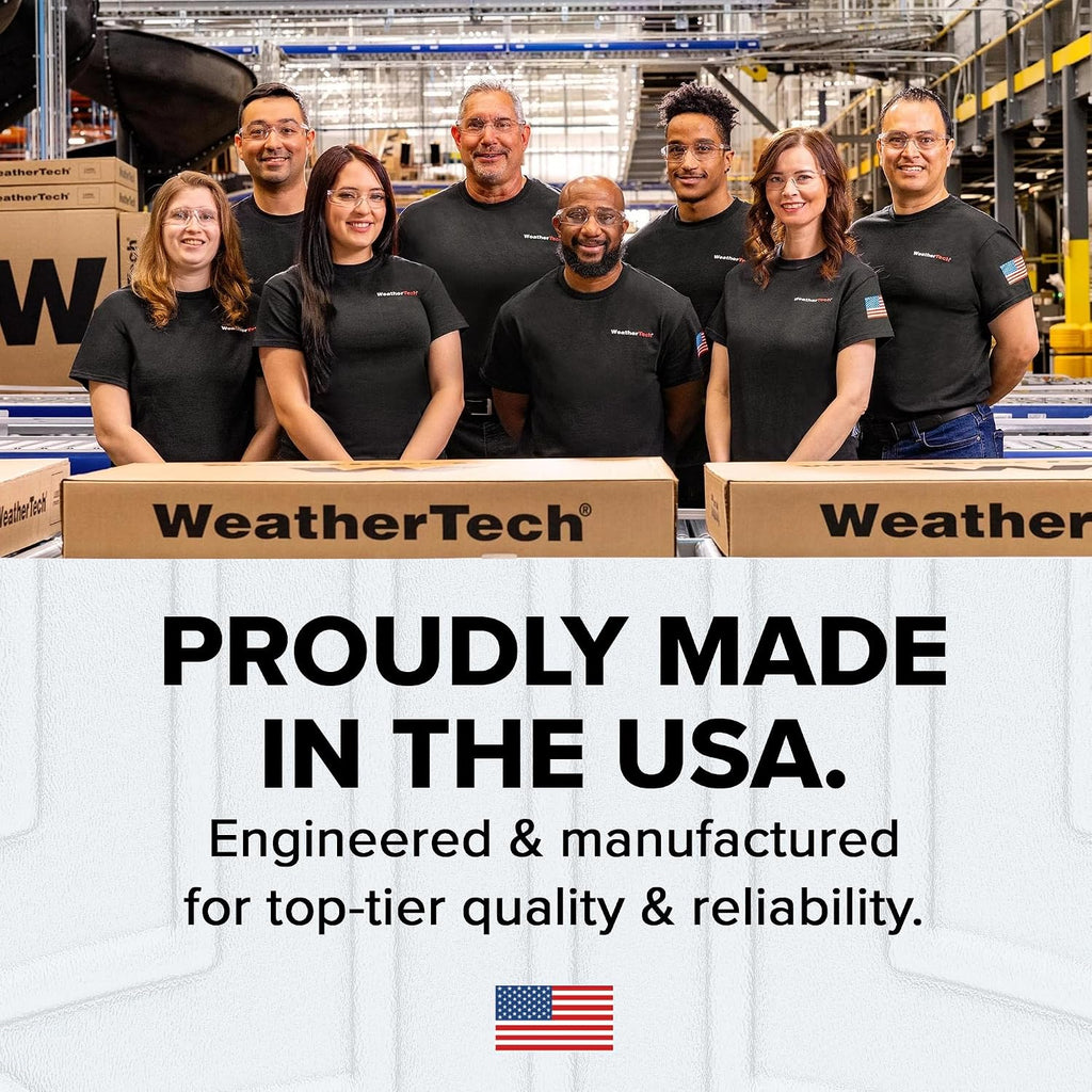 WeatherTech Custom Fit FloorLiner Floor Mats for Ford Taurus (443021-442702) - 1st & 2nd Row, Black