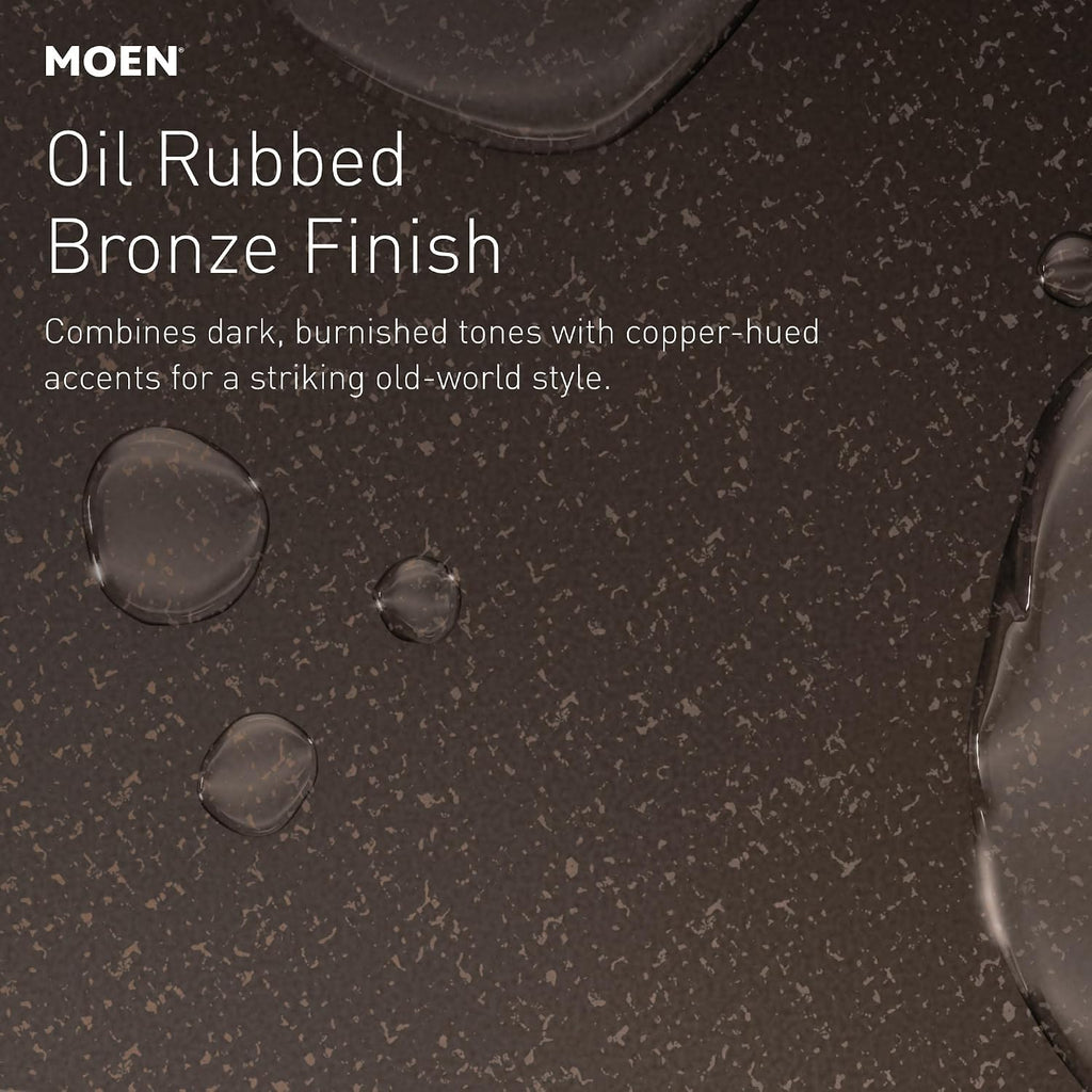 Moen UT2313EPORB Belfield M-CORE 2-Series 1-Handle Tub and Shower Trim Kit, Valve Required, Oil Rubbed Bronze