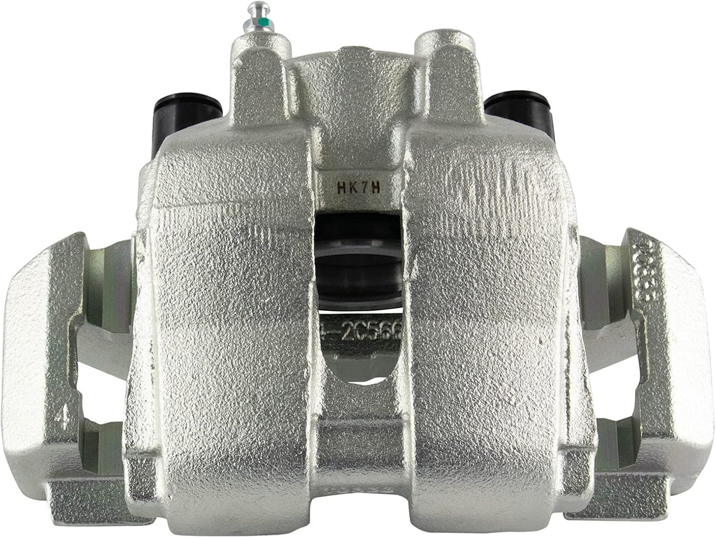 TRQ Front Brake Pad and Rotor Set Semi Metallic Vented Rotors Calipers Compatible with 2007 Mercury Mariner