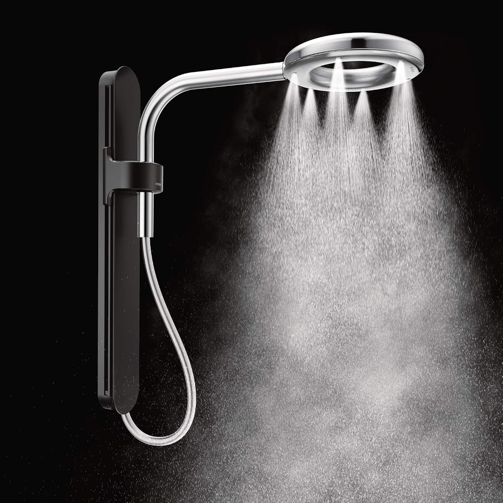 Moen N207R0SRN Spa Shower Rainshower, Spot Resist Brushed Nickel