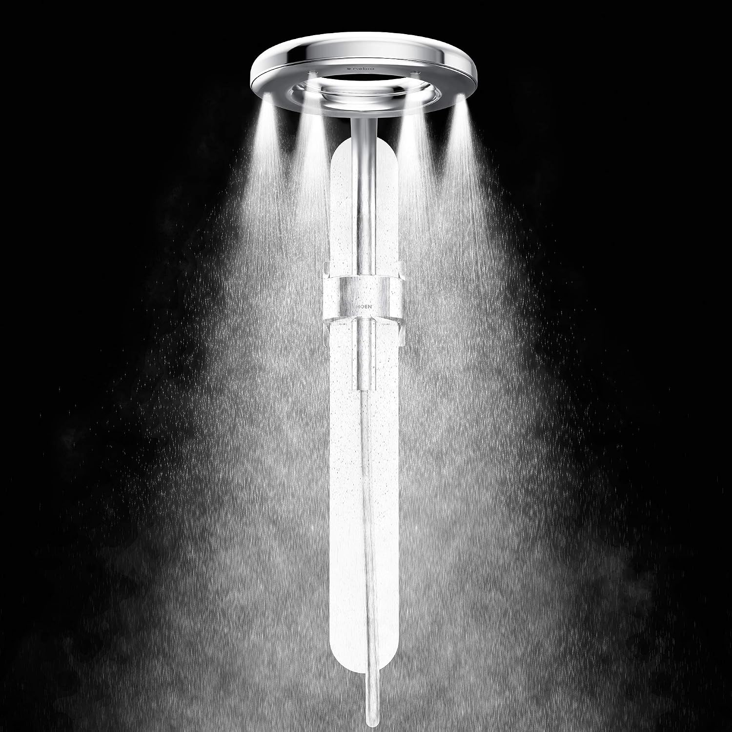 Moen N207R0SRN Spa Shower Rainshower, Spot Resist Brushed Nickel
