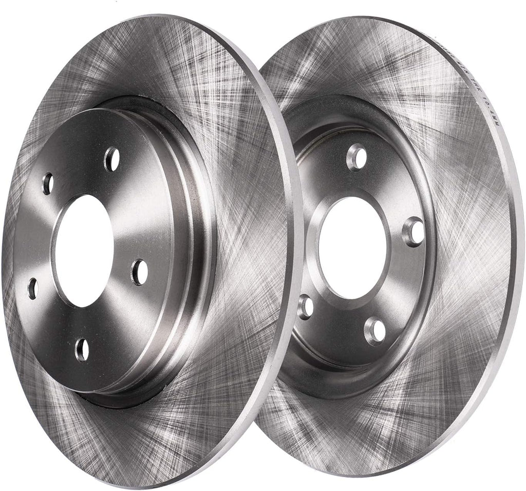 Detroit Axle - 8pc Brake Kit for Hyundai 2019-2022 Veloster N 12.99' inch Front and 11.81' inch Rear Disc Brake Rotors Ceramic Brakes Pads with Hardware 2020 2021 Replacement