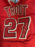 Mike Trout Game Used Jersey 3/4 1 HR 5/28/22 signed inscribed MLB Holo - Game Used Baseballs