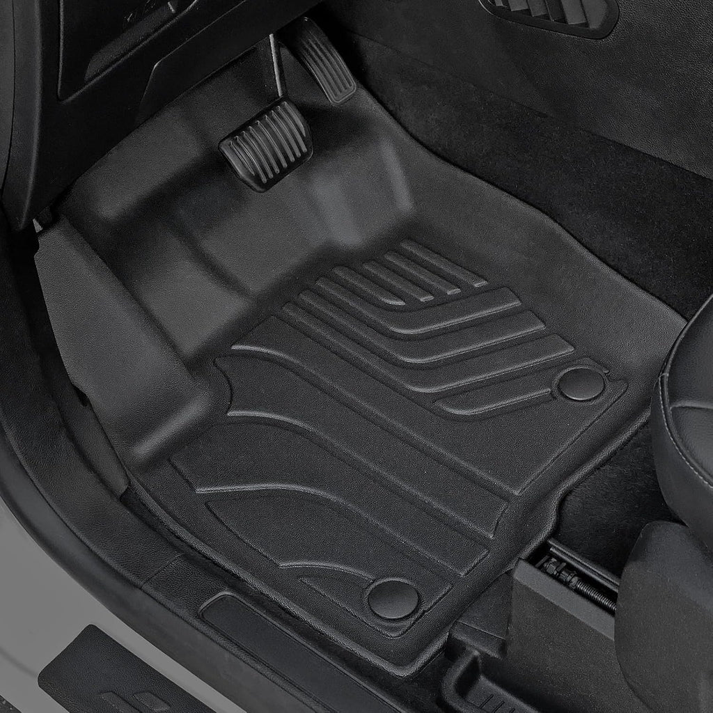 Floor Mats for Ford Edge 2015-2026, All Weather Floor Mats Trunk Cargo Liner with Backrest Protectors and Door Sill Guards Accessories, Full Coverage Set