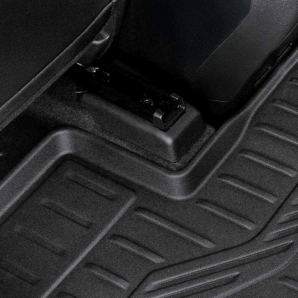 Floor Mats for Honda Pilot 2023-2025 2026, Cargo Mat with Backrest Mat All Weather TPE Cargo Liner Replacement Protection for Honda Pilot Accessories Door Sill Guards