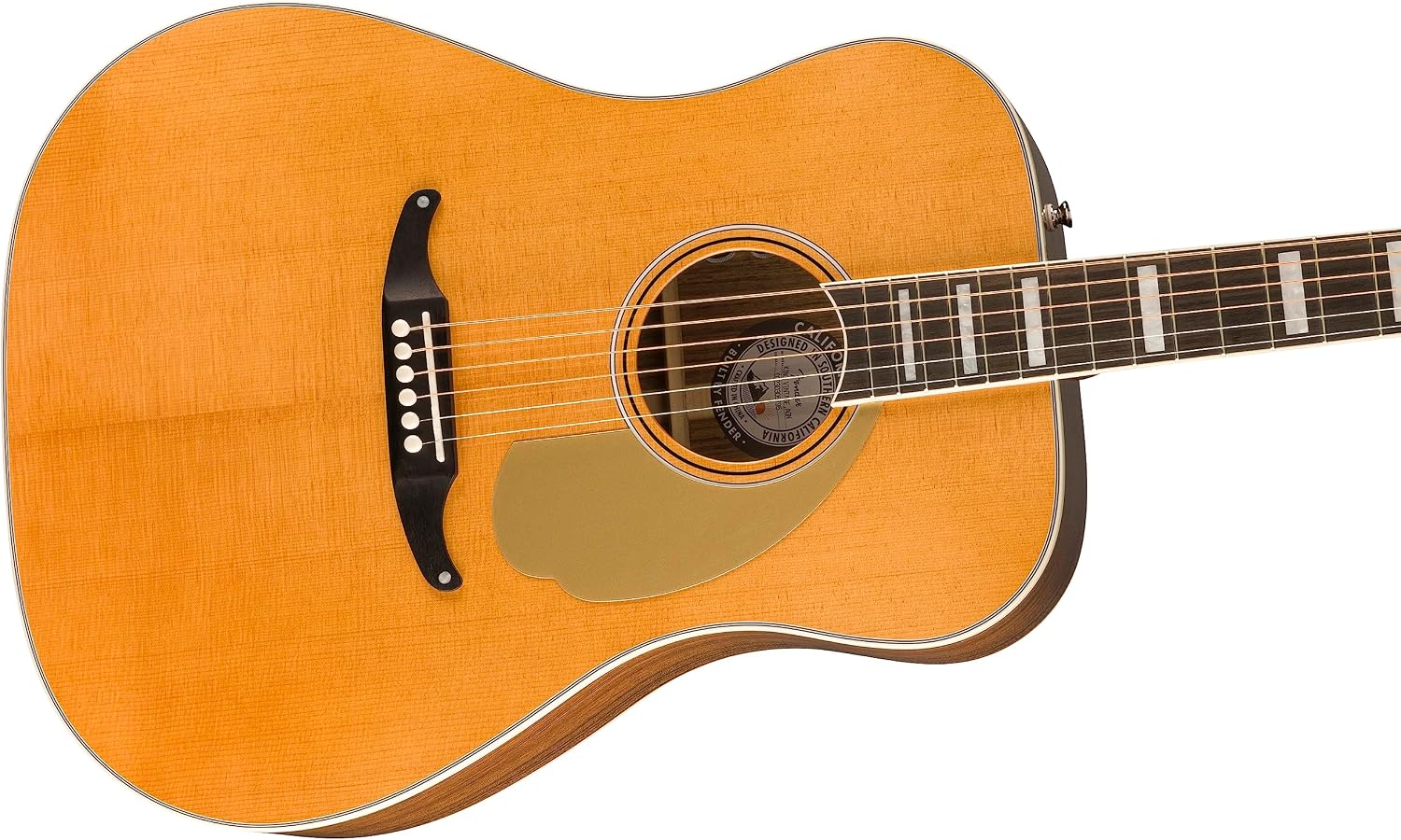 Fender King Vintage Acoustic Guitar, Aged Natural