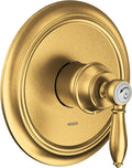 Moen UTS23210BG Weymouth M-CORE 2-Series 1-Handle Shower Trim Kit, Valve Required, Brushed Gold