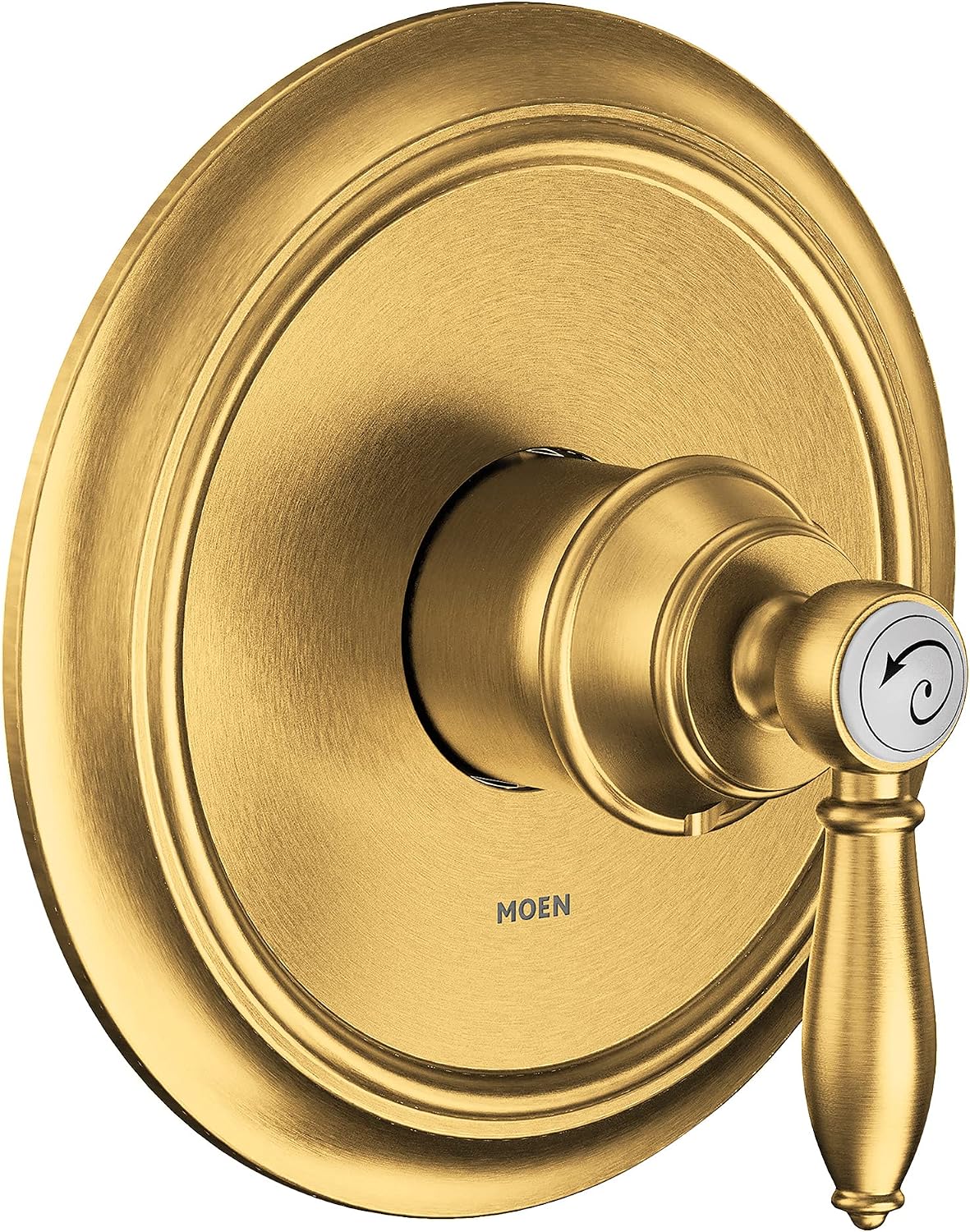 Moen UTS23210BG Weymouth M-CORE 2-Series 1-Handle Shower Trim Kit, Valve Required, Brushed Gold