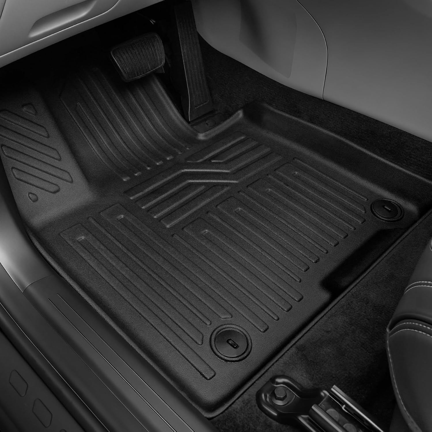 Floor Mats for Hyundai Tucson Hybrid 2022-2026, All Weather Floor Mats Trunk Cargo Liner with Backrest Protectors Accessories, Full Coverage Set (Not fit PHEV)