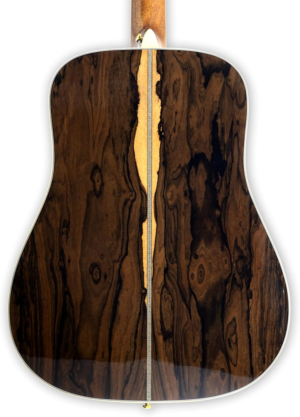 TARIO 41'' Acoustic All Solid Guitar solid A+Sitka Spruce Top Solid Palo Santo Back and Sides Mahogany Neck Including a Wooden Case High Gloss