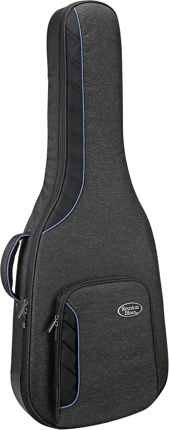 Reunion Blues RBCSH RB Continental Voyager Semi/Hollow Body Electric Guitar Case,Black