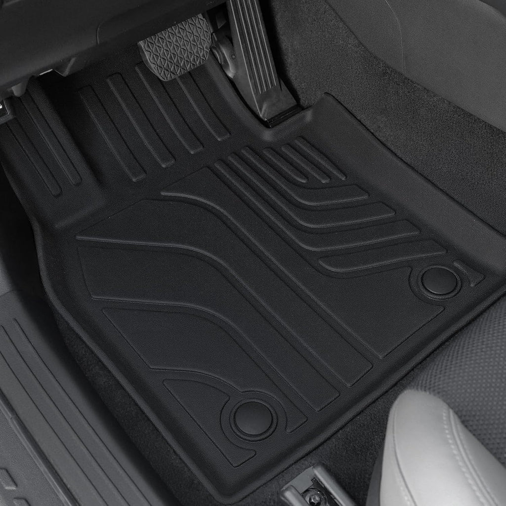Floor Mats for Mazda CX-50 2023-2026, All Weather Floor Mats Trunk Cargo Liner with Backrest Protectors and Door Sill Guards Accessories, Full Coverage Set (Fit Gas Models)