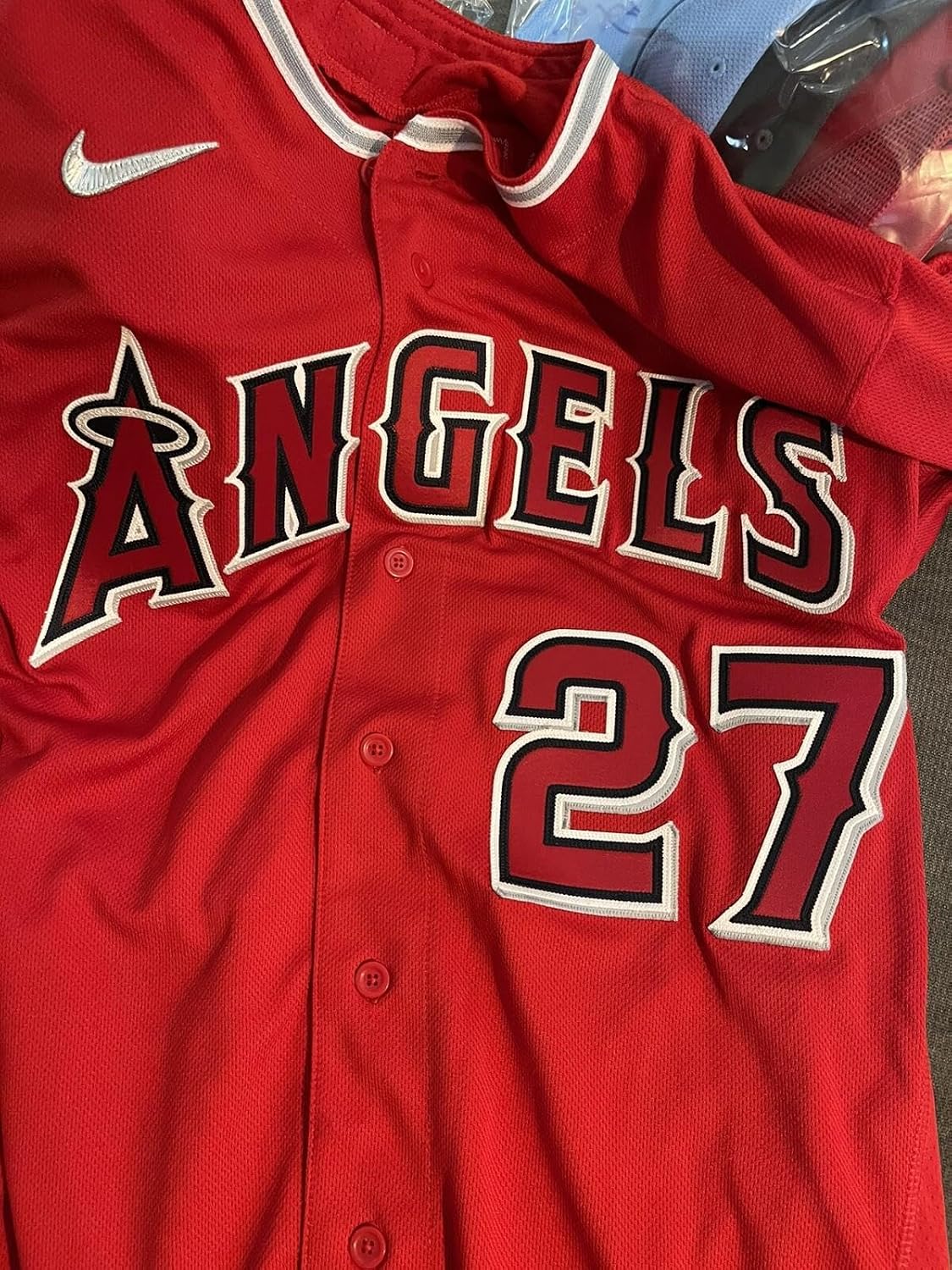 Mike Trout Game Used Jersey 3/4 1 HR 5/28/22 signed inscribed MLB Holo - Game Used Baseballs
