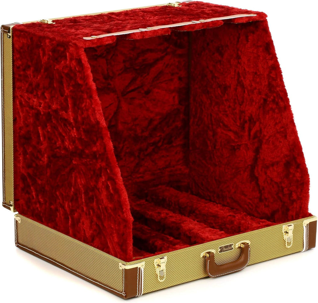 Fender Classic Series Case Stand, 3-Guitar, Tweed