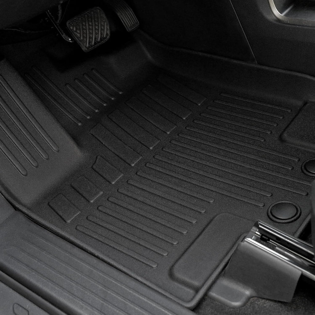 Floor Mats for Nissan Pathfinder 2022-2025 2026, All Weather Floor Mats Trunk Cargo Liner with Backrest Protectors and Door Sill Guards Accessories, Full Coverage Set (Fit 7/8 Seats)
