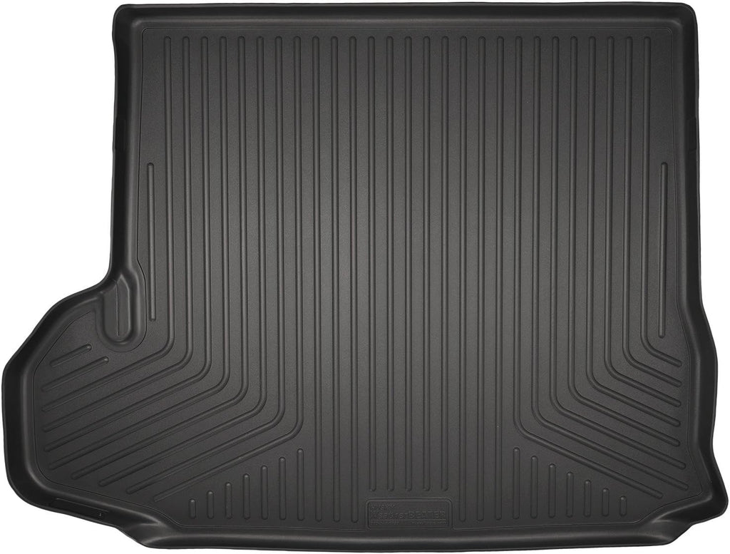 Husky Liners Weatherbeater Cargo Liner | Fits 2014-2019 Toyota Highlander (to Back of 2nd Row Over Folded Flat 3rd Row) | Cargo, 1-pc. Black - 25561