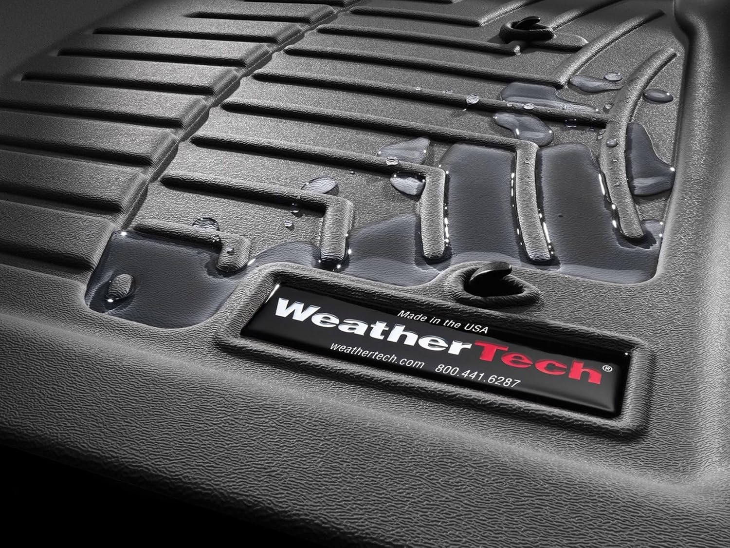 WeatherTech Custom Fit FloorLiners for Dodge Grand Caravan, Grand Caravan, Town & Country Van - Full Set (454211-451414), Tan
