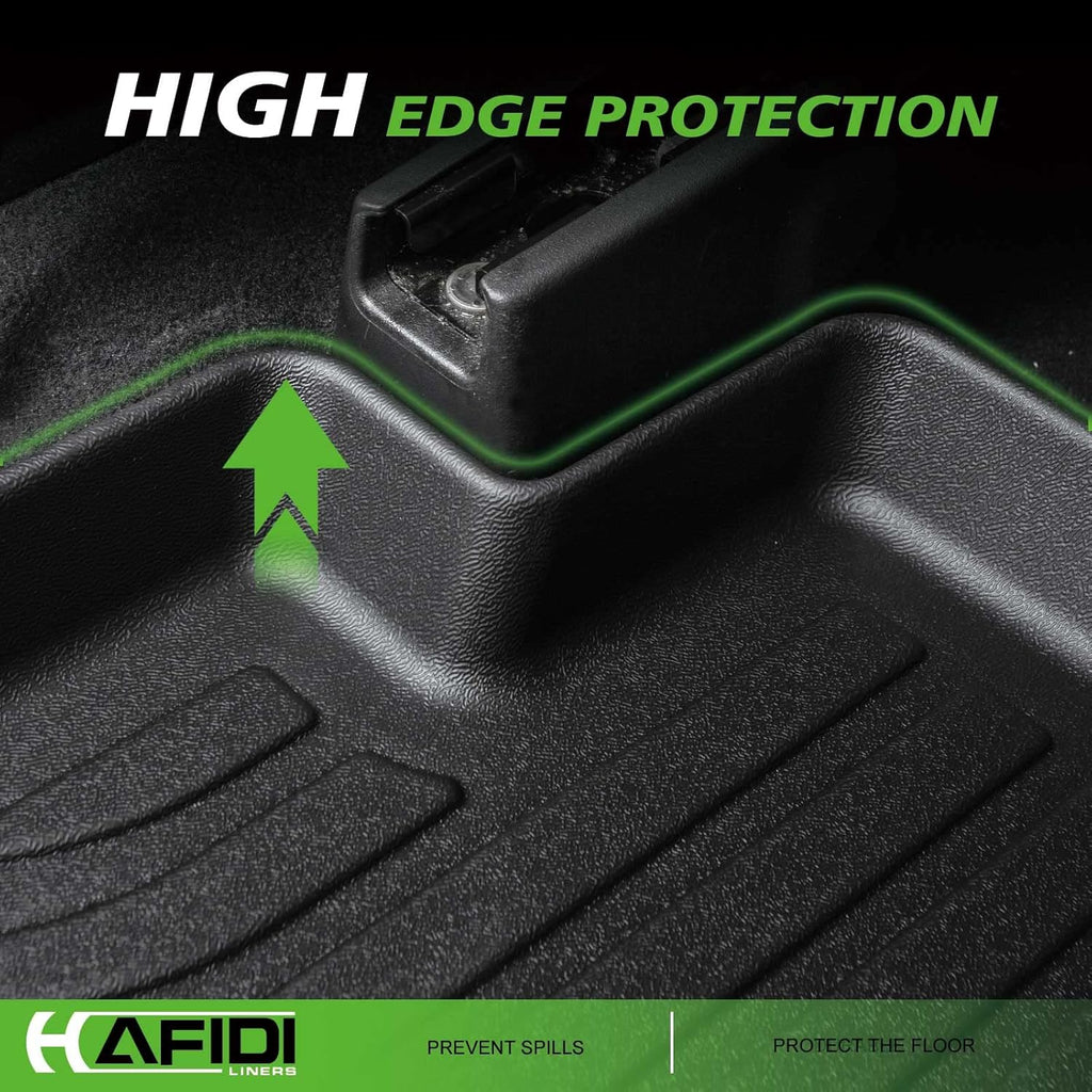 All Weather Car Floor Mats & Cargo Liner for 2022-2025 2026 Hyundai Tucson (No Hybrid Models) Custom Fit Full Set Accessories - Black