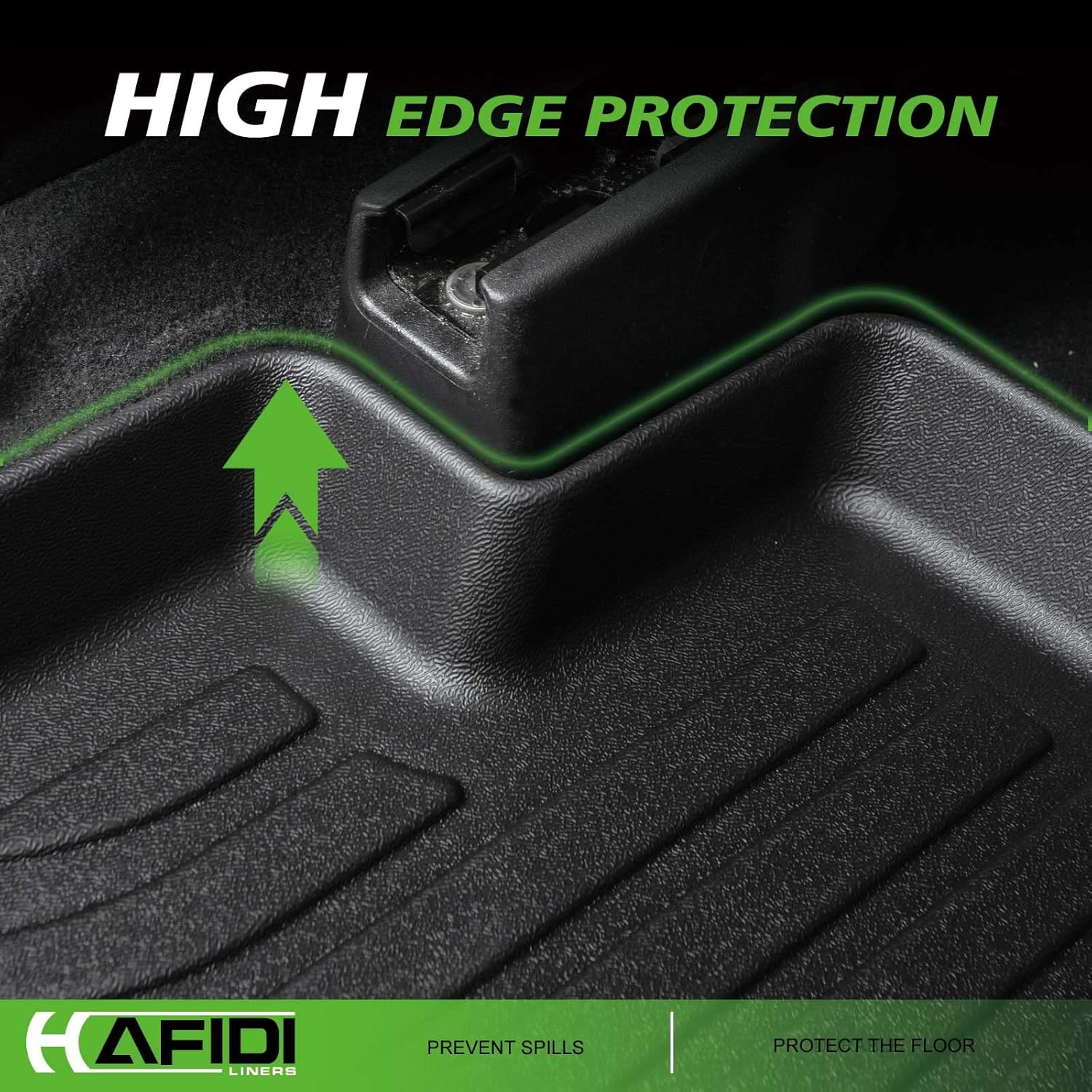 All Weather Car Floor Mats & Cargo Liner for 2022-2025 2026 Hyundai Tucson (No Hybrid Models) Custom Fit Full Set Accessories - Black