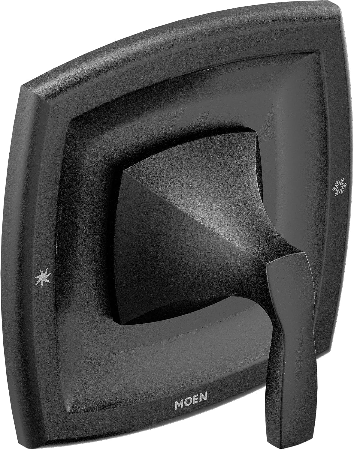 Moen Voss Matte Black 1-Handle Posi-Temp Pressure Balancing Valve Trim Kit, Valve Required, T2691BL