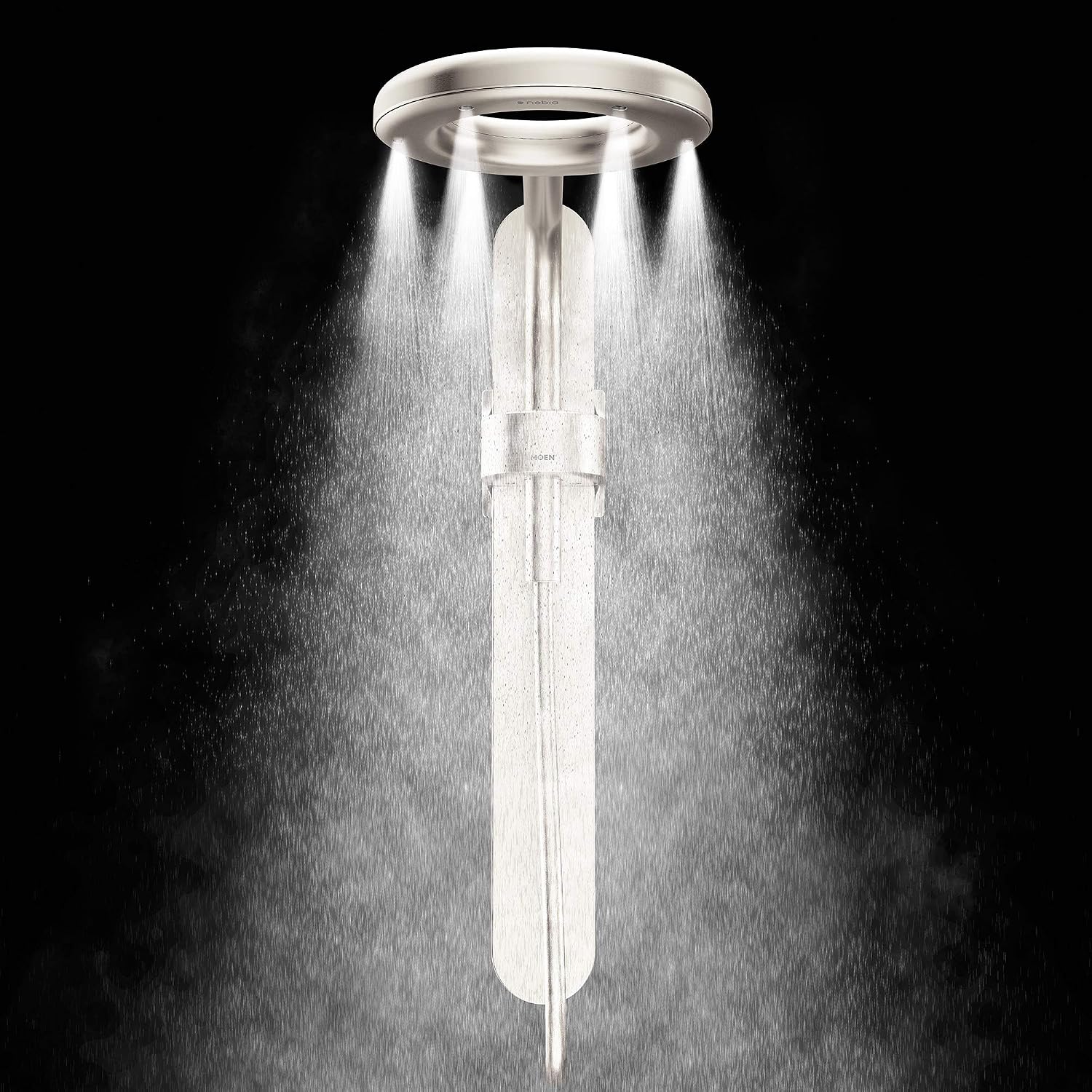 Moen N207R0SRN Spa Shower Rainshower, Spot Resist Brushed Nickel