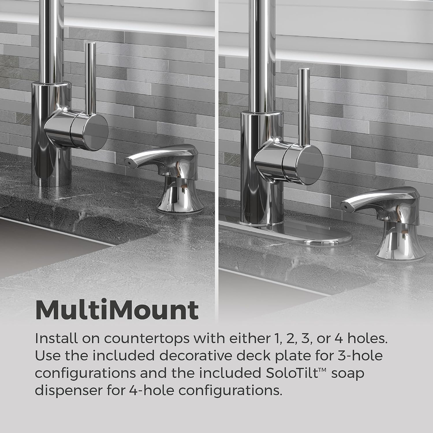 Pfister Zanna Kitchen Faucet with Pull Down Sprayer and Soap Dispenser, Single Handle, High Arc, NSF Certified, Polished Chrome Finish, F5297ZNRC