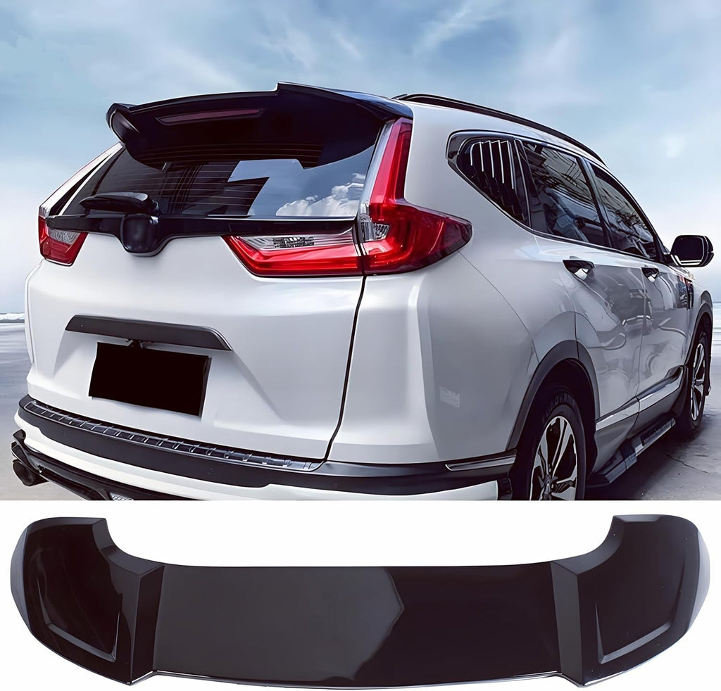 MUTUSAISI Rear Spoiler Roof Wing Fit for Honda CRV/CR-V 2017-2022 EX/EX-L/LX/Touring Top Wing Lip Exterior Accessories (Gloss Black)