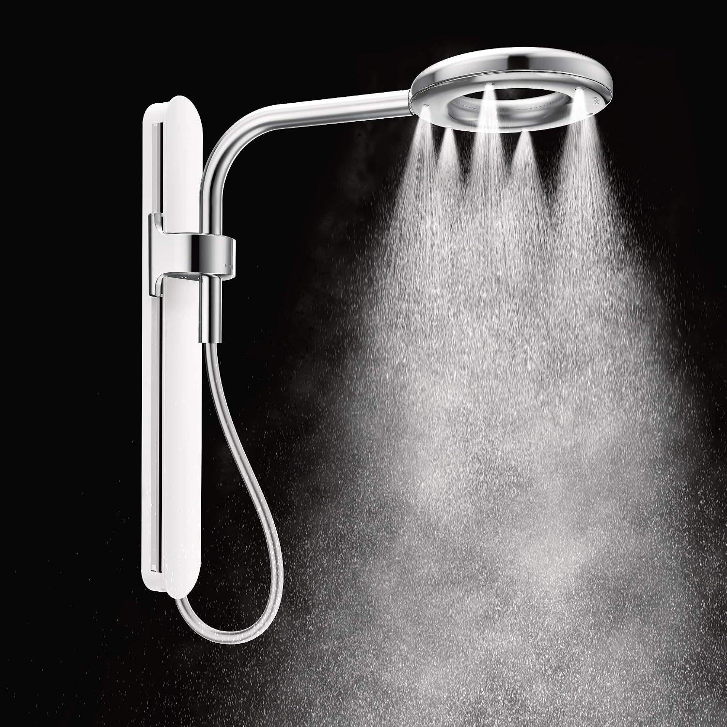 Moen N207R0SRN Spa Shower Rainshower, Spot Resist Brushed Nickel