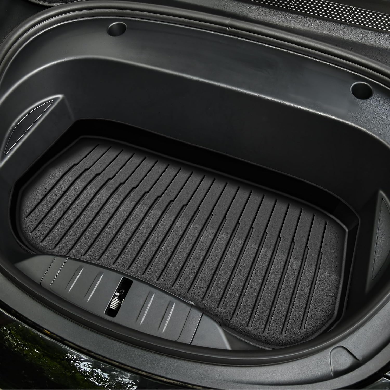 OEDRO Floor Mats for 2025 2026 Tesla New Model Y Juniper, All Weather TPE Car Floor Liners with Front Rear Cargo Liner and Seatback Cover Protector Accessories, 1st and 2nd Row with Backrest Mats