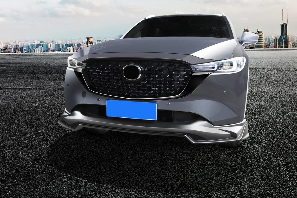 HIGH FLYING for Mazda CX-5 CX5 2022 2023 2024 2025 Exterior Accessories Car Front Grille Inserts Cover Molding ABS Glossy Black 2pcs