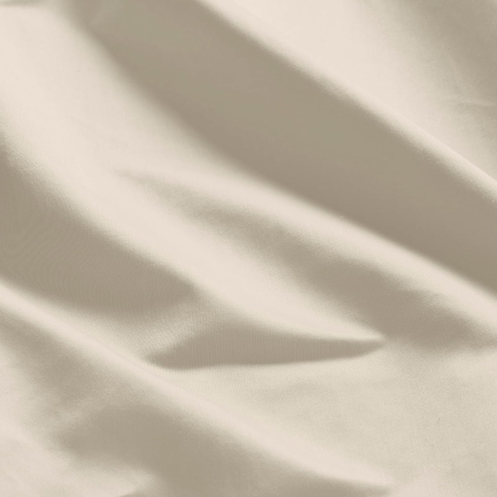 Superior Egyptian Cotton 4 Piece Sheet Set, 650 Thread Count, Modern Design, Sustainable Sheets, Ultra-Soft Basics, Solid, Deep Pocket Fitted Sheet, Flat Sheet, Pillowcases, California King, Ivory