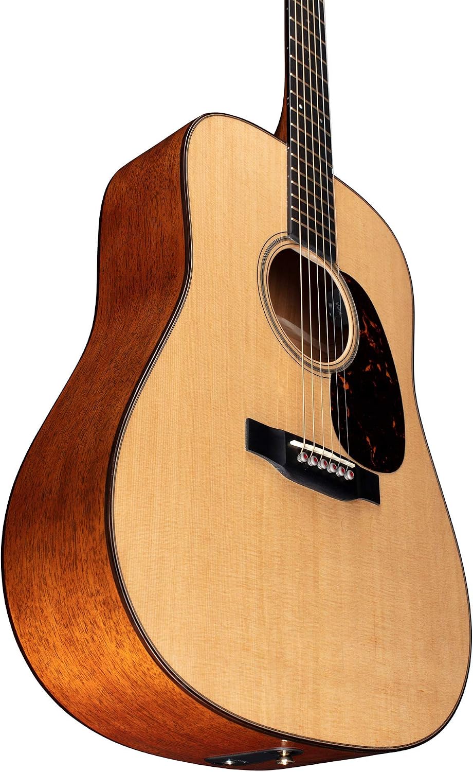 Martin Guitar D-18E Modern Deluxe Acoustic-Electric Guitar with Hardshell Gig Bag, Sitka Spruce and Mahogany Construction, D-14 Fret and Vintage Deluxe Neck Shape with High-Performance Taper Natural