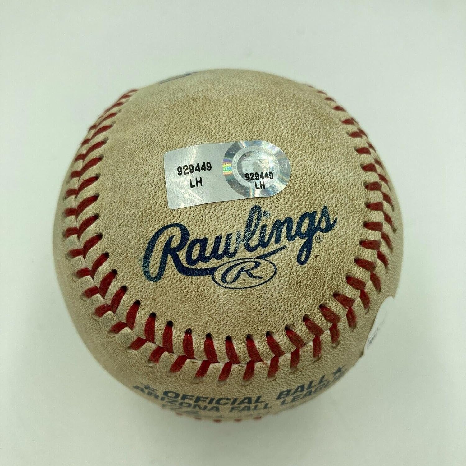 Historic Bryce Harper MLB Debut 10-20-2010 Signed Game Used Baseball JSA COA - MLB Autographed Game Used Baseballs