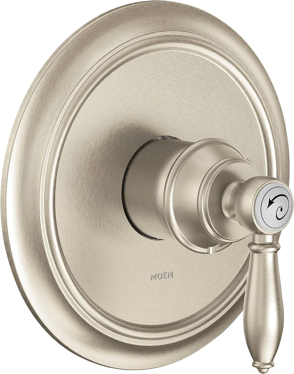 Moen UTS23210BN Weymouth M-CORE 2-Series 1-Handle Shower Trim Kit, Valve Required, Brushed Nickel