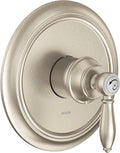 Moen UTS23210BN Weymouth M-CORE 2-Series 1-Handle Shower Trim Kit, Valve Required, Brushed Nickel