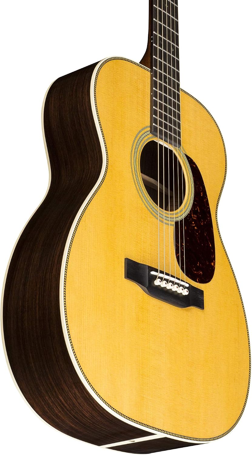 Martin Guitar Standard Series Acoustic Guitars, Hand-Built Martin Guitars with Authentic Wood 00-28 Natural
