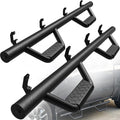 YITAMOTOR Drop Running Boards Compatible with 2019-2026 Chevy Silverado/GMC Sierra 1500 Crew Cab, 2020-2026 2500HD 3500HD Crew Cab Carbon Steel Side Steps Nerf Bars Rails(Excl. 2019 1500 LD)