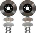 Wagner TQ QC914VK Brake Pad & Rotor Kit with Hardware, Front, Fits 2007 Honda Accord and other vehicles