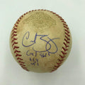 2001 World Series Game 1 Game Used Baseball Signed By Curt Schilling Steiner COA - MLB Autographed Game Used Baseballs