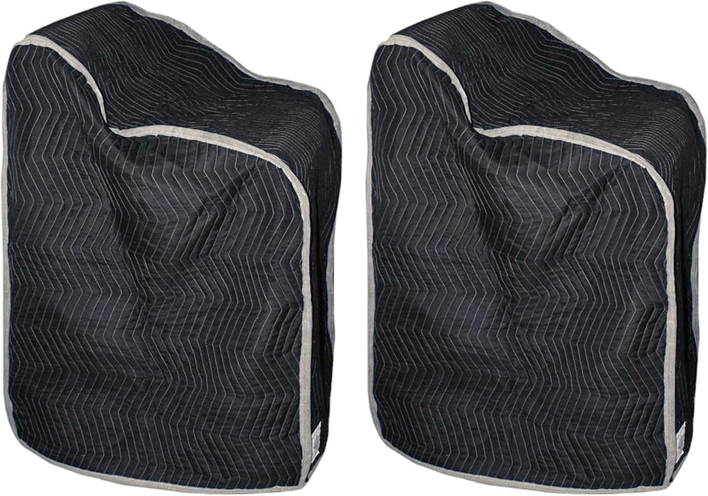US Cargo Control Washer and Dryer Covers 30' x 46' (2-Pack), Quilted Washer Dryer Covers for Moving and Storage, Cotton/Polyester Furniture Pads for Moving and Storage, Can Use on Oven Ranges