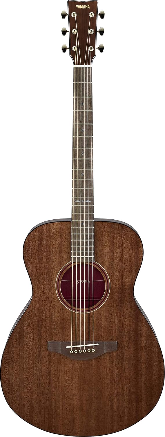 Yamaha Storia III Acoustic Guitar, Chocolate Brown