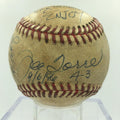 1996 NY Yankees Team Signed Game Used Baseball Derek Jeter Mariano Rivera JSA - MLB Autographed Game Used Baseballs
