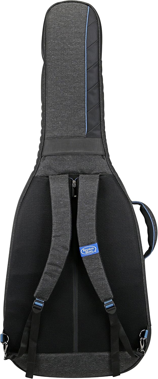 Reunion Blues RBCSH RB Continental Voyager Semi/Hollow Body Electric Guitar Case,Black