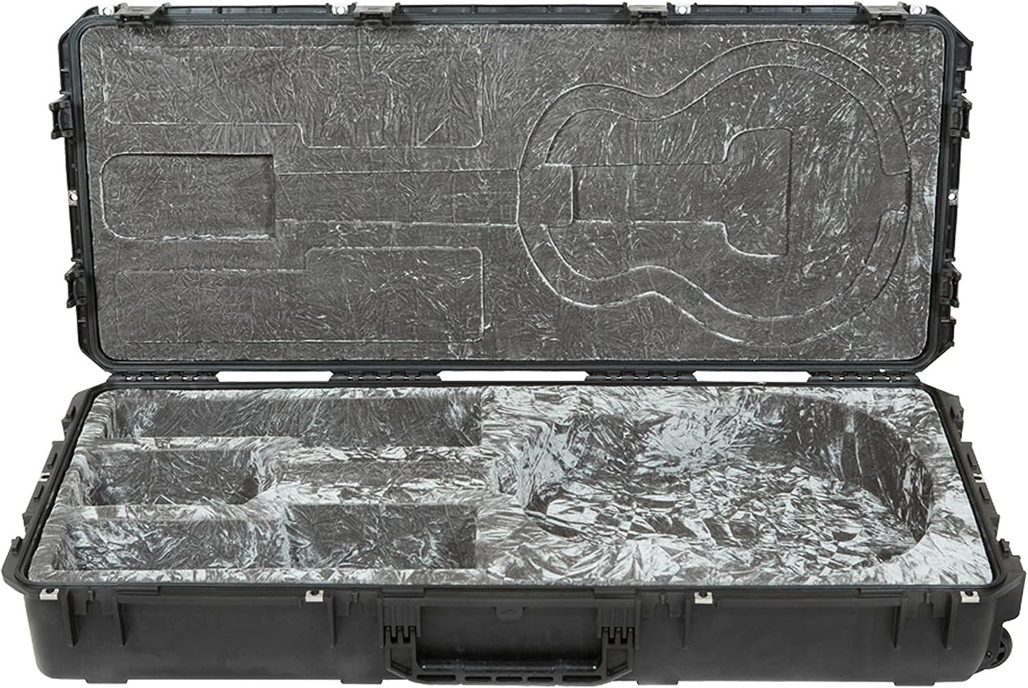SKB 3i-4719-20 Injection Molded Jumbo Guitar Case with Wheels
