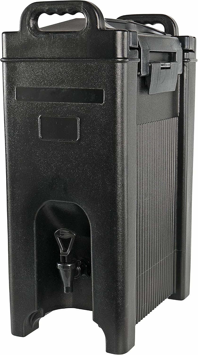 Pearington 5-gal. Insulated Hot and Cold Beverage Server/Dispenser, Black