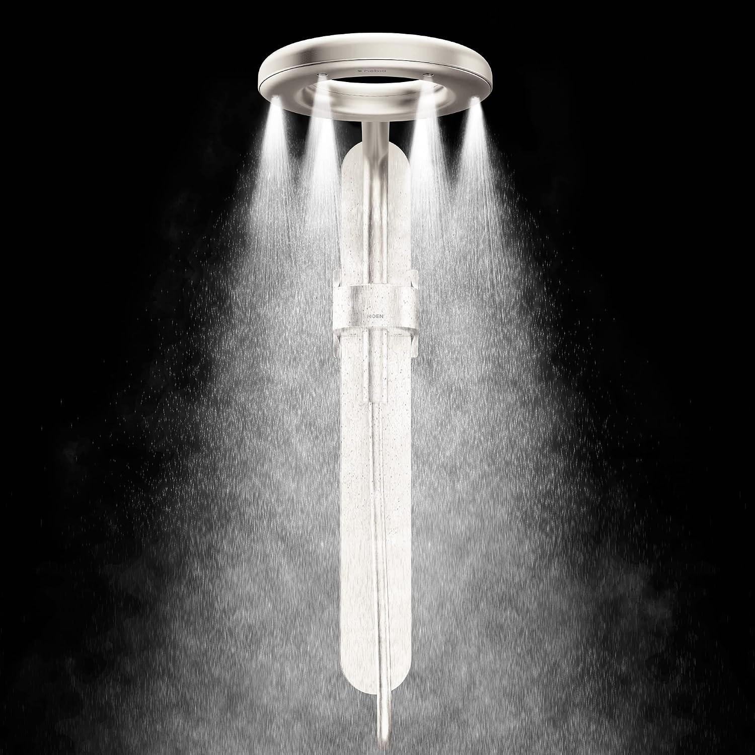 Moen N207R0BL Spa Shower Rainshower, Matte Black