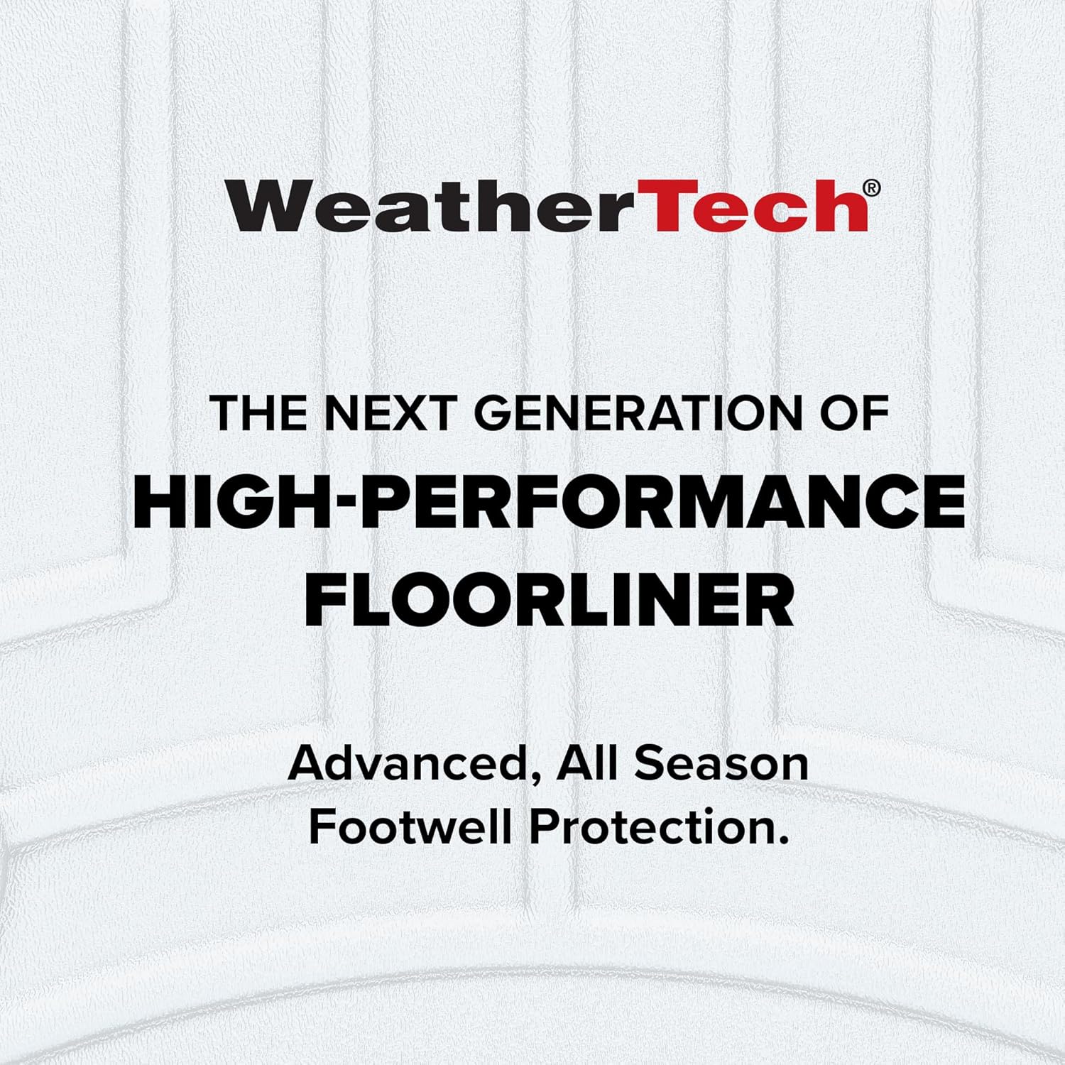 WeatherTech FloorLiner HP Custom Fit Floor Mats for Chevrolet Colorado, Canyon 1st & 2nd Row (441818-1-2IM), Black