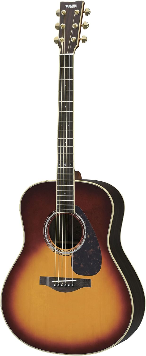 Yamaha L-Series LL16 Acoustic-Electric Guitar with Gig Bag - Brown Sunburst