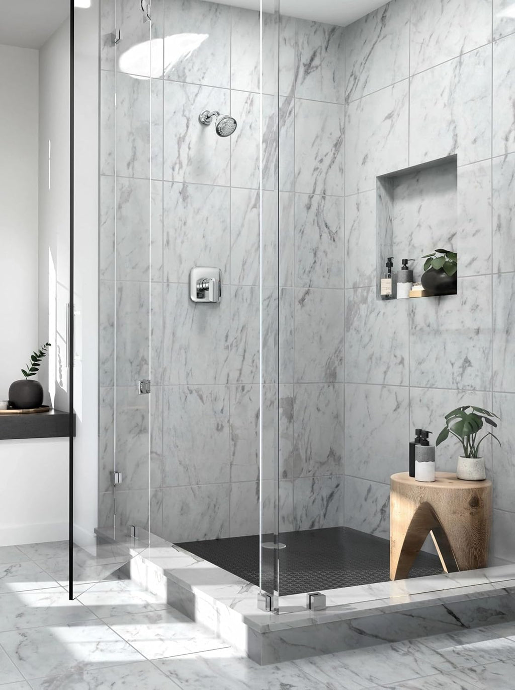Moen UT2812EP Rizon M-CORE 2-Series 1-Handle Shower Trim Kit, Valve Required, Chrome