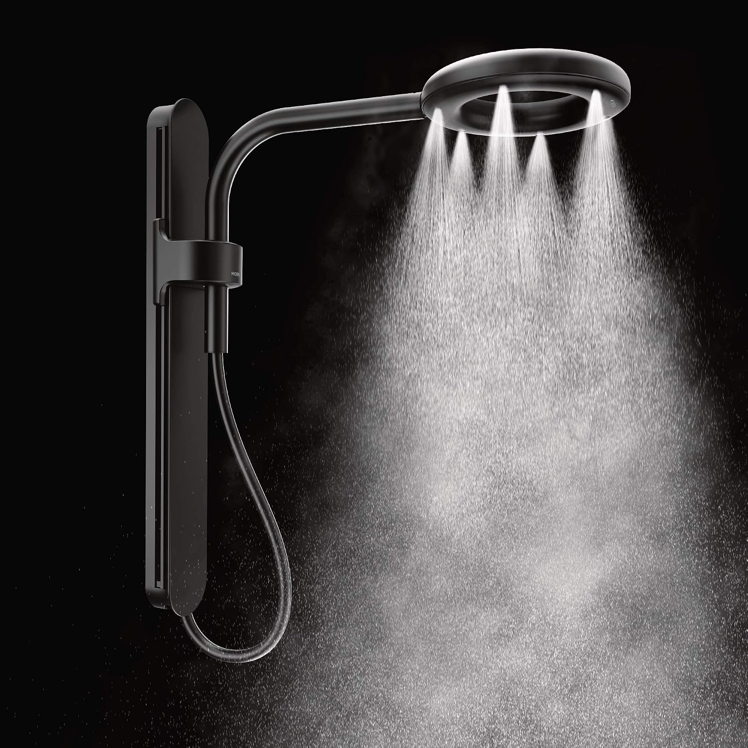 Moen N207R0SRN Spa Shower Rainshower, Spot Resist Brushed Nickel